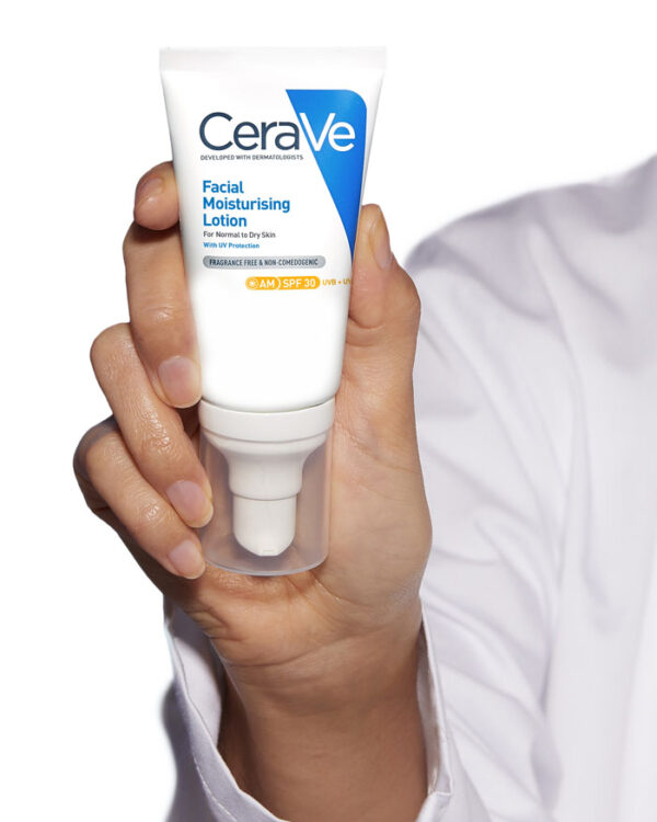 Cerave AM Facial Daily Moisturising Lotion with SPF 30 (52ml) - Image 2